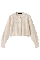 【マルティニーク/martinique】の畦ニットボレロ ホワイト|ID: prp329100004424044 ipo3291000000035042146