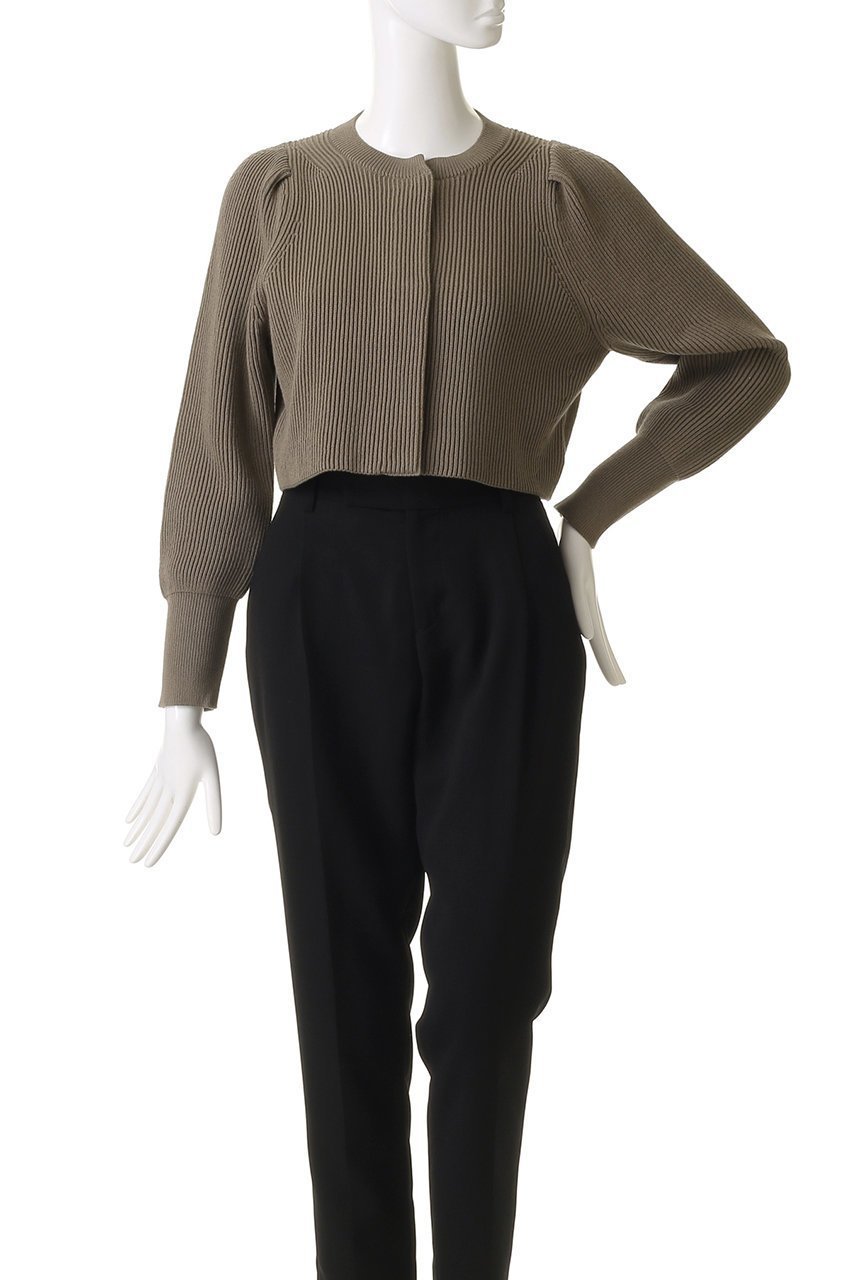 【マルティニーク/martinique】の畦ニットボレロ 人気、トレンドファッション・服の通販 founy(ファニー) ファッション Fashion レディースファッション Fashion for Women トップス・カットソー Cut & Sew Tops ニット Knit Tops & Sweaters カーディガン・羽織り Layered Style Cardigans カーディガン Cardigan, Knitwear クロップド Cropped, Short Length シンプル Simple, Minimal スリーブ Sleeve, Long Sleeve / Short Sleeve トレンド Trend, Trending Now ボレロ Bolero, Short Cardigan 畦 Ribbed Knit other-2|ID: prp329100004424044 ipo3291000000035042148