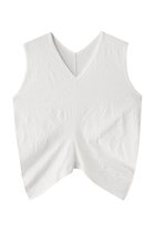 【プレインピープル/PLAIN PEOPLE】のキャッチワッシャージャージーVネックノースリーブ ホワイト|ID: prp329100004424047 ipo3291000000032706619