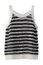 【プレインピープル/PLAIN PEOPLE】のHANONキャミソールニット ボーダー|ID: prp329100004424048 ipo3291000000032706471