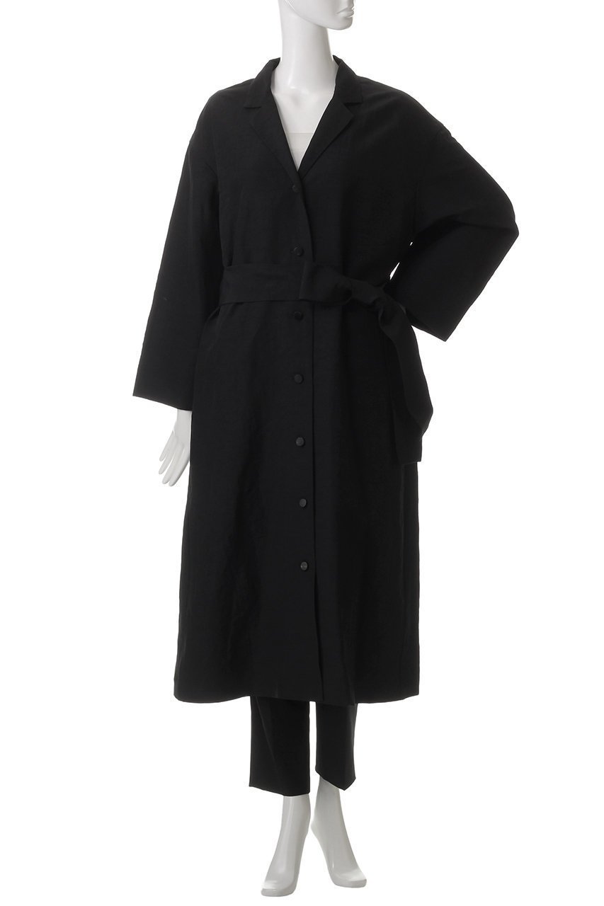 【プレインピープル/PLAIN PEOPLE】のウォータープルーフリネンドレスコート 人気、トレンドファッション・服の通販 founy(ファニー) 　ファッション　Fashion　レディースファッション　Fashion for Women　アウター　Coat / Outerwear Collection　コート・ロングコート・ピーコート　Long Coats, Peacoats & More　ワンピース　Dresses　フォーマル・パーティードレス・結婚式用ドレス　Elegant & Casual Dresses　リネン　Linen, Linen Fabric　ロング　Long, Long-Length　other-2|ID: prp329100004424049 ipo3291000000032706480