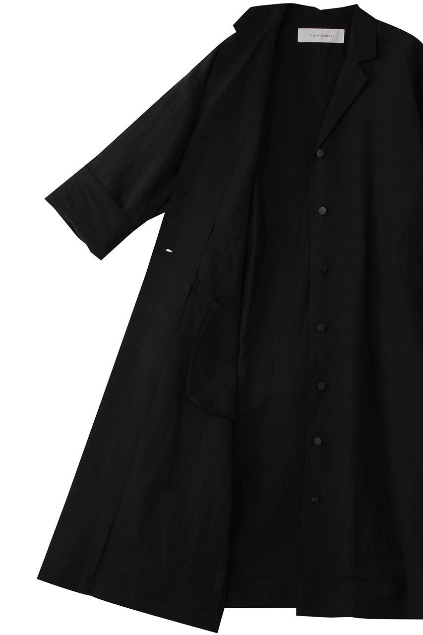 【プレインピープル/PLAIN PEOPLE】のウォータープルーフリネンドレスコート 人気、トレンドファッション・服の通販 founy(ファニー) 　ファッション　Fashion　レディースファッション　Fashion for Women　アウター　Coat / Outerwear Collection　コート・ロングコート・ピーコート　Long Coats, Peacoats & More　ワンピース　Dresses　フォーマル・パーティードレス・結婚式用ドレス　Elegant & Casual Dresses　リネン　Linen, Linen Fabric　ロング　Long, Long-Length　other-6|ID: prp329100004424049 ipo3291000000032706484