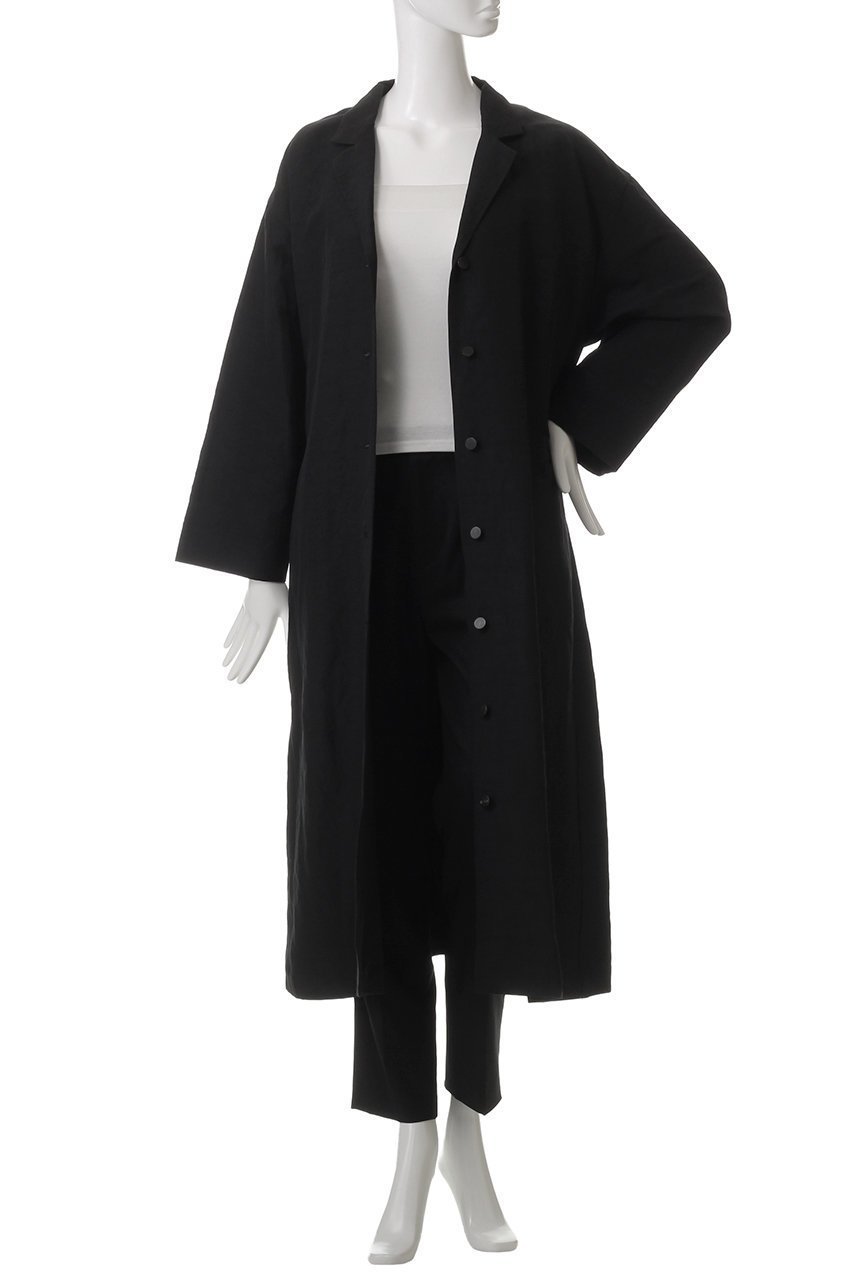 【プレインピープル/PLAIN PEOPLE】のウォータープルーフリネンドレスコート 人気、トレンドファッション・服の通販 founy(ファニー) 　ファッション　Fashion　レディースファッション　Fashion for Women　アウター　Coat / Outerwear Collection　コート・ロングコート・ピーコート　Long Coats, Peacoats & More　ワンピース　Dresses　フォーマル・パーティードレス・結婚式用ドレス　Elegant & Casual Dresses　リネン　Linen, Linen Fabric　ロング　Long, Long-Length　other-7|ID: prp329100004424049 ipo3291000000032706485