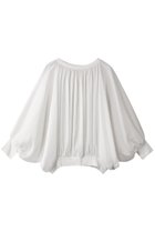 【プレインピープル/PLAIN PEOPLE】の楊柳シフォンブラウス 人気、トレンドファッション・服の通販 founy(ファニー) ファッション Fashion レディースファッション Fashion for Women トップス・カットソー Cut & Sew Tops シャツ・ブラウス・オフィスカジュアル Elegant Blouses & Button-Ups ギャザー Gathered, Ruffled シフォン Chiffon, Lightweight Fabric スリーブ Sleeve, Long Sleeve / Short Sleeve パーティ Party, Party Style ポンチョ Poncho, Cape Style ロング Long, Long-Length thumbnail オフホワイト|ID: prp329100004424050 ipo3291000000032857466