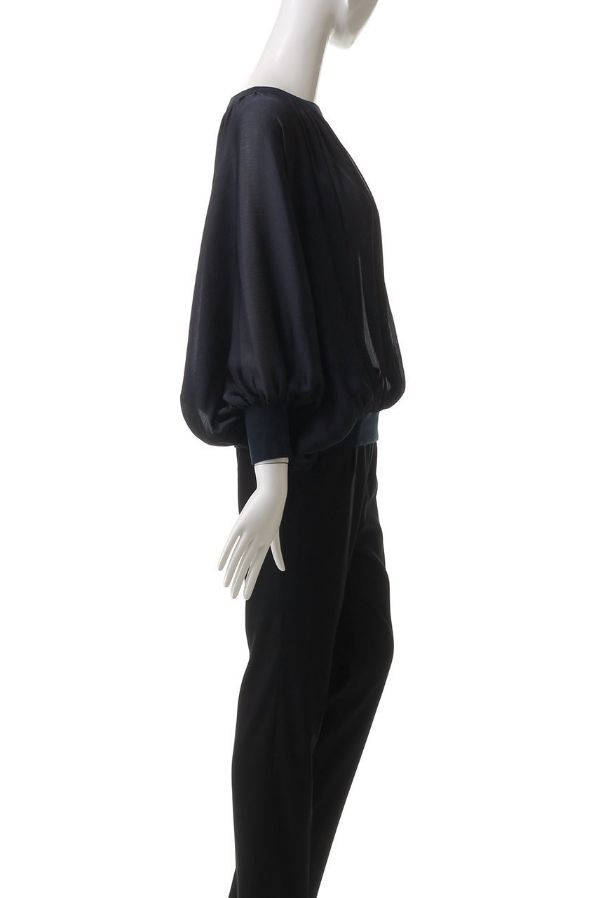 【プレインピープル/PLAIN PEOPLE】の楊柳シフォンブラウス 人気、トレンドファッション・服の通販 founy(ファニー) 　ファッション　Fashion　レディースファッション　Fashion for Women　トップス・カットソー　Cut & Sew Tops　シャツ・ブラウス・オフィスカジュアル　Elegant Blouses & Button-Ups　ギャザー　Gathered, Ruffled　シフォン　Chiffon, Lightweight Fabric　スリーブ　Sleeve, Long Sleeve / Short Sleeve　パーティ　Party, Party Style　ポンチョ　Poncho, Cape Style　ロング　Long, Long-Length　other-3|ID: prp329100004424050 ipo3291000000032857485