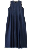 【ランバン オン ブルー/LANVIN en Bleu】のデニムノースリーブワンピース 人気、トレンドファッション・服の通販 founy(ファニー) ファッション Fashion レディースファッション Fashion for Women ワンピース Dresses チュニック Tunic Tops & Dresses チュニック Tunic, Long Top デニム Denim, Jeans Material フリンジ Fringe, Tassel フレア Flare, Flared thumbnail ネイビー|ID: prp329100004424053 ipo3291000000032787336