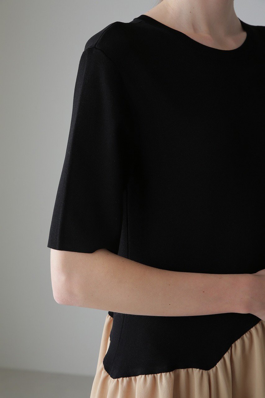 【アドーア/ADORE】のドライタッチクロスワンピース 人気、トレンドファッション・服の通販 founy(ファニー) 　ファッション　Fashion　レディースファッション　Fashion for Women　ワンピース　Dresses　チュニック　Tunic Tops & Dresses　アシンメトリー　Asymmetrical Style　コンビ　Combo, Combination Style　チュニック　Tunic, Long Top　ドレス　Dress, One-Piece　ドレープ　Drape, Draping Fabric　ロング　Long, Long-Length　other-3|ID: prp329100004424055 ipo3291000000032875570