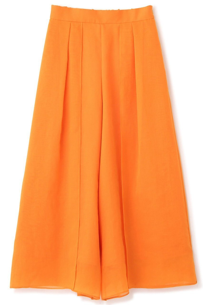 【アドーア/ADORE】のソフトオーガンジーパンツ 人気、トレンドファッション・服の通販 founy(ファニー) 　ファッション　Fashion　レディースファッション　Fashion for Women　パンツ　Pants & Trousers　オーガンジー　Organza Fabric　キュロット　Culottes, Wide Shorts　フロント　Front, Front Design　ロング　Long, Long-Length　other-2|ID: prp329100004424057 ipo3291000000035768173