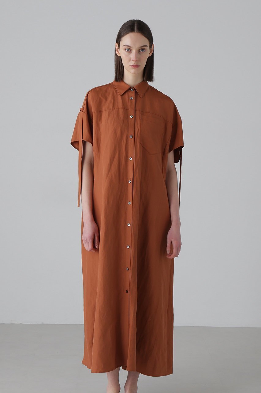 【アドーア/ADORE】のドライオックスワンピース 人気、トレンドファッション・服の通販 founy(ファニー) 　ファッション　Fashion　レディースファッション　Fashion for Women　ワンピース　Dresses　チュニック　Tunic Tops & Dresses　オックス　Oxford Fabric　カッティング　Cutting Detail　スリーブ　Sleeve, Long Sleeve / Short Sleeve　チュニック　Tunic, Long Top　ドレス　Dress, One-Piece　ロング　Long, Long-Length　エレガント 上品　Elegant　other-2|ID: prp329100004424058 ipo3291000000032875640