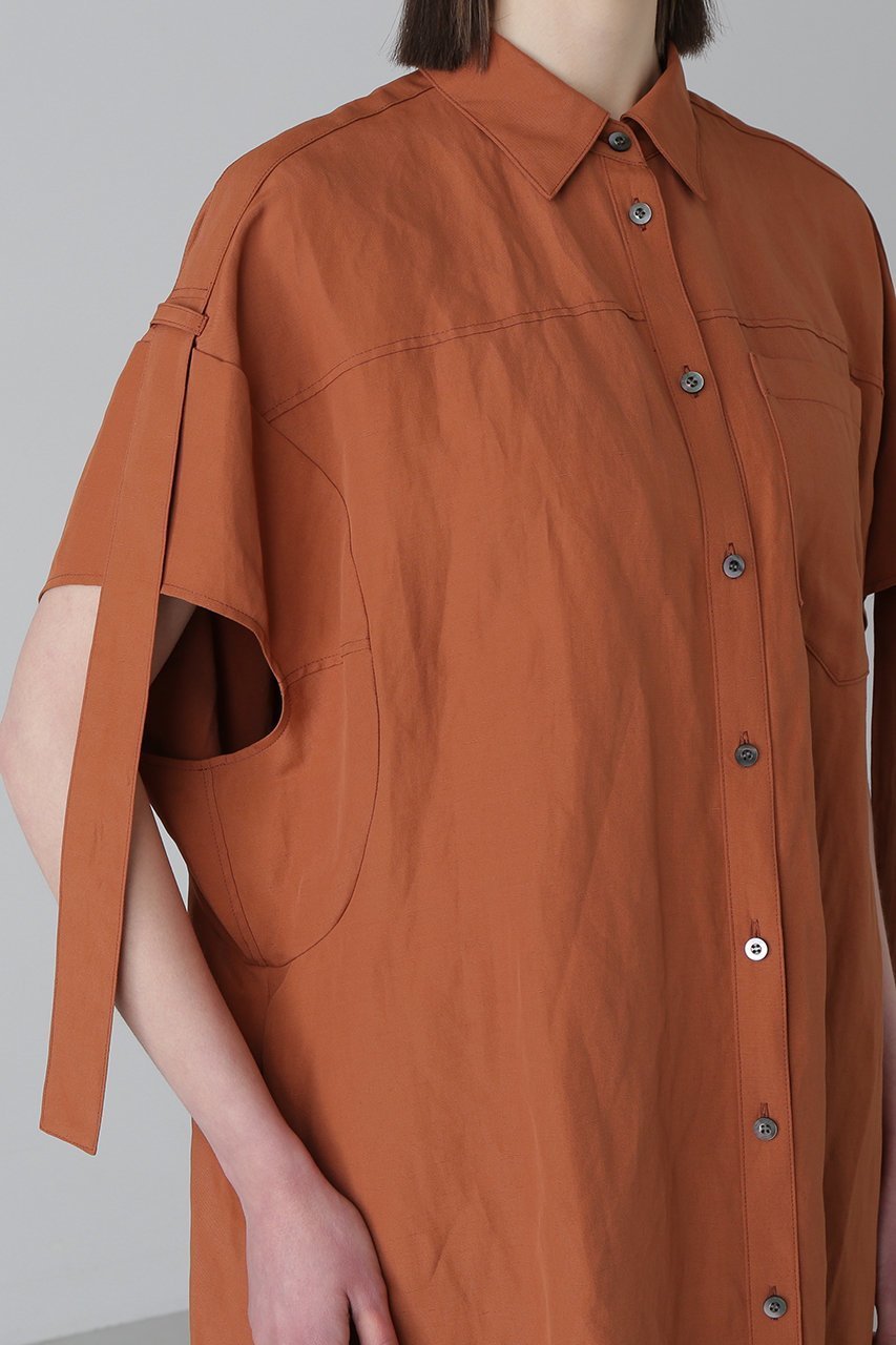 【アドーア/ADORE】のドライオックスワンピース 人気、トレンドファッション・服の通販 founy(ファニー) 　ファッション　Fashion　レディースファッション　Fashion for Women　ワンピース　Dresses　チュニック　Tunic Tops & Dresses　オックス　Oxford Fabric　カッティング　Cutting Detail　スリーブ　Sleeve, Long Sleeve / Short Sleeve　チュニック　Tunic, Long Top　ドレス　Dress, One-Piece　ロング　Long, Long-Length　エレガント 上品　Elegant　other-6|ID: prp329100004424058 ipo3291000000032875662