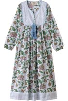 【エスゼット ブロックプリント/SZ Blockprints】の【日本限定】KITTY DRESS ISA ワンピース ダークグリーン|ID:prp329100004424060