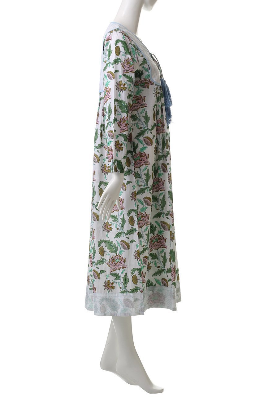 【エスゼット ブロックプリント/SZ Blockprints】の【日本限定】KITTY DRESS ISA ワンピース 人気、トレンドファッション・服の通販 founy(ファニー) 　ファッション　Fashion　レディースファッション　WOMEN　ワンピース　Dress　ドレス　Party Dresses　チュニック　Tunic　チュニック　Tunic　フリンジ　Fringe　プリント　Print　リゾート　Resort　夏　Summer　other-3|ID: prp329100004424060 ipo3291000000031262333