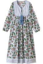 【エスゼット ブロックプリント/SZ Blockprints】の【日本限定】KITTY DRESS ISA ワンピース ダークグリーン|ID: prp329100004424060 ipo3291000000032871691