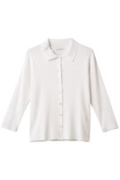 【アナイ/ANAYI】の襟付キリブカーディガン 人気、トレンドファッション・服の通販 founy(ファニー) ファッション Fashion レディースファッション Fashion for Women トップス・カットソー Cut & Sew Tops ニット Knit Tops & Sweaters カーディガン・羽織り Layered Style Cardigans イエロー Yellow カーディガン Cardigan, Knitwear フィット Fit, Slim Fit ベーシック Basic, Essential エレガント 上品 Elegant 再入荷 Restock / Back in Stock 夏 Summer 春 Spring S/S・春夏 SS, Spring/Summer, Warm Season |ID:prp329100004424062