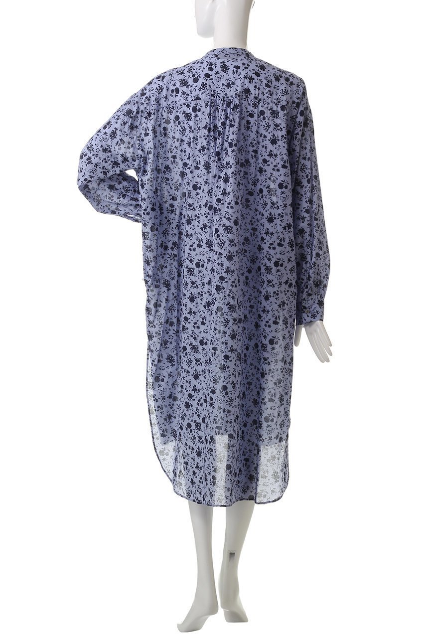 【ミズイロ インド/mizuiro ind】のsmall flower print gather shirt OP ワンピース 人気、トレンドファッション・服の通販 founy(ファニー) 　ファッション　Fashion　レディースファッション　Fashion for Women　ワンピース　Dresses　チュニック　Tunic Tops & Dresses　スリット　Slit, Slit Detail　チュニック　Tunic, Long Top　トレンド　Trend, Trending Now　フラワー　Flower, Floral　プリント　Print, Printed Pattern　ロング　Long, Long-Length　エレガント 上品　Elegant　夏　Summer　春　Spring　S/S・春夏　SS, Spring/Summer, Warm Season　other-4|ID: prp329100004424065 ipo3291000000032873043