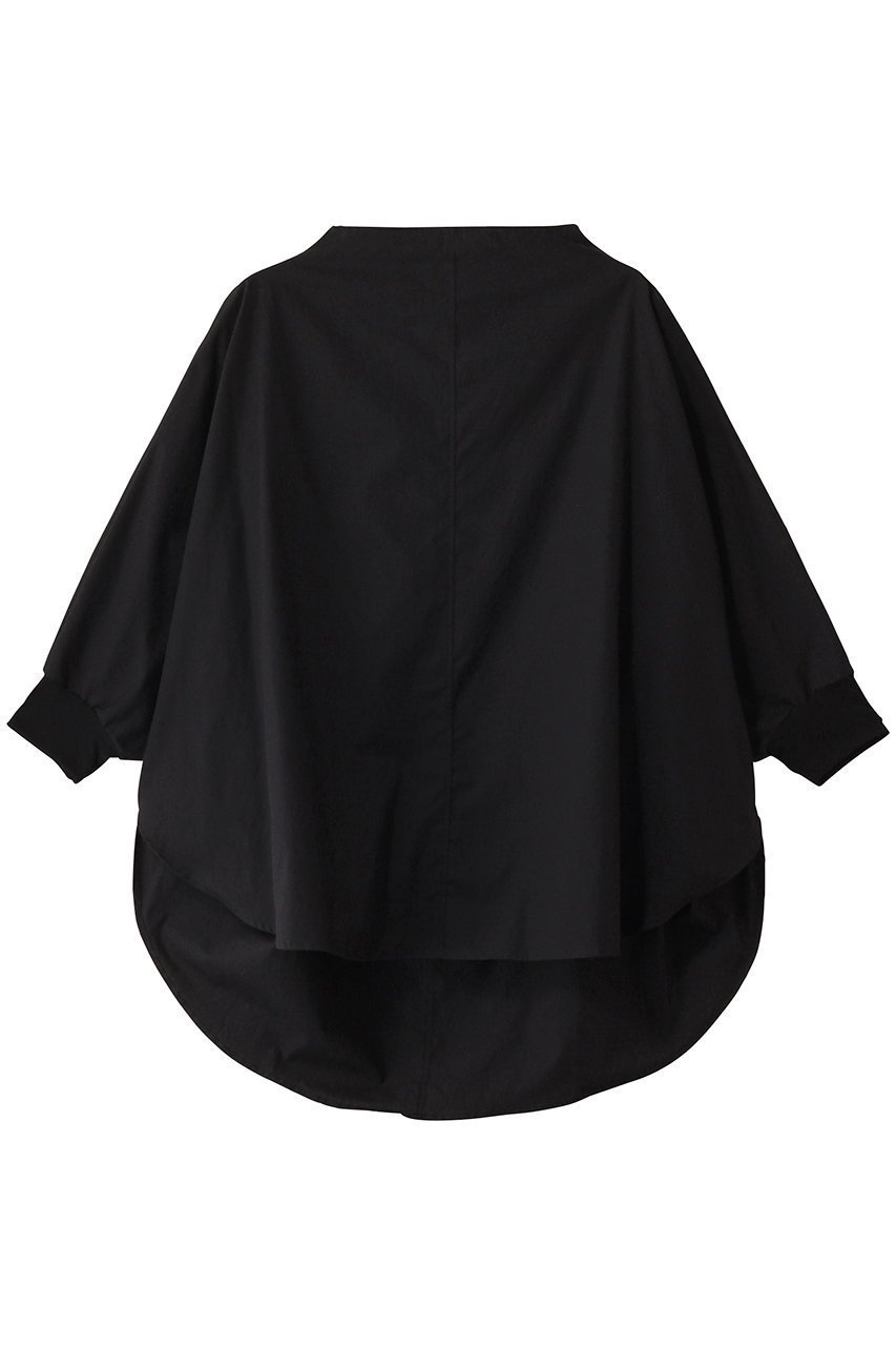 【ミズイロ インド/mizuiro ind】のwide cocoon P/O プルオーバー インテリア・キッズ・メンズ・レディースファッション・服の通販 founy(ファニー) 　ファッション　Fashion　レディースファッション　Fashion for Women　トップス・カットソー　Cut & Sew Tops　シャツ・ブラウス・オフィスカジュアル　Elegant Blouses & Button-Ups　カジュアルプルオーバー・ニットトップス　Pullovers & Knit Tops / Casual Pullovers　ショート　Short, Short Length　シンプル　Simple, Minimal　スリーブ　Sleeve, Long Sleeve / Short Sleeve　black|ID: prp329100004424066 ipo3291000000032845942