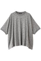 【ミズイロ インド/mizuiro ind】のburn out dots print wide P/O プルオーバー gray|ID: prp329100004424067 ipo3291000000032845988