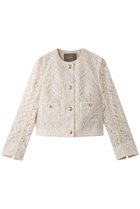 【エリオポール/heliopole】のエンブロイダリーレースジャケット アイボリー|ID: prp329100004424069 ipo3291000000035065540