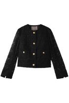 【エリオポール/heliopole】のエンブロイダリーレースジャケット ブラック|ID: prp329100004424069 ipo3291000000035065541