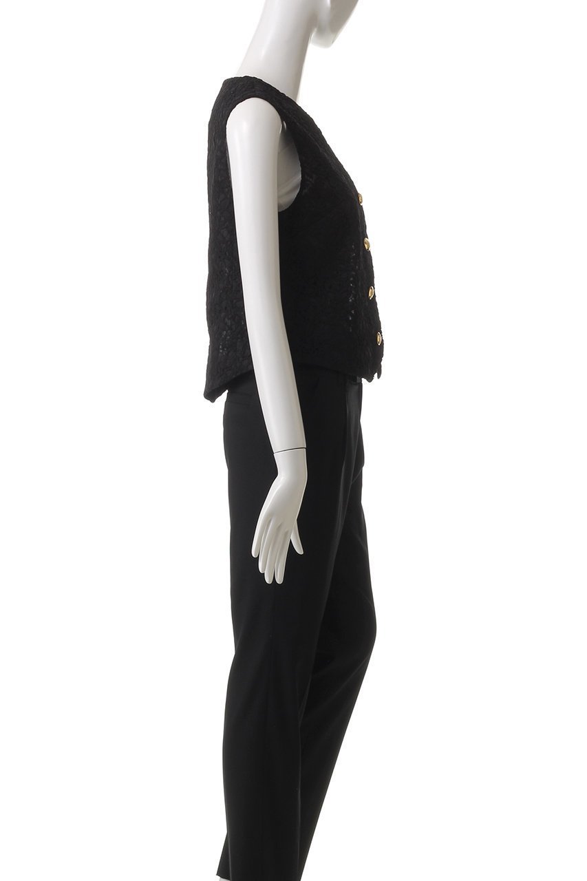 【エリオポール/heliopole】のエンブロイダリーレースベスト 人気、トレンドファッション・服の通販 founy(ファニー) ファッション Fashion レディースファッション Fashion for Women アウター Coat / Outerwear Collection レディースジャケット・軽アウター Jackets エンブロイダリー Embroidery Design コンパクト Compact, Small Size ジャケット Jacket, Outerwear フォルム Silhouette, Form ベスト Vest, Waistcoat ボトム Bottoms, Lower Wear リュクス Luxury, Elegant, High-End, Chic レース Lace, Lace Fabric other-3|ID: prp329100004424070 ipo3291000000035923425