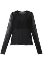 【ウィムガゼット/Whim Gazette】の【NICENICE MOMENT】MESH LS SHELL ブラック|ID: prp329100004424072 ipo3291000000035418285