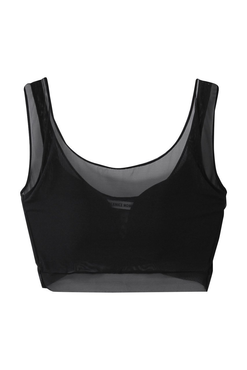 【ウィムガゼット/Whim Gazette】の【NICENICE MOMENT】MESH BRA TANK インテリア・キッズ・メンズ・レディースファッション・服の通販 founy(ファニー) 　ファッション　Fashion　レディースファッション　WOMEN　下着・ランジェリー　Underwear　その他インナー・ランジェリー　Other lingerie　おすすめ　Recommend　インナー　Inner　ジャケット　Jacket　タンク　Tank　メッシュ　Mesh　ランジェリー　Lingerie　NEW・新作・新着・新入荷　New Arrivals　ブラック|ID: prp329100004424074 ipo3291000000030892734