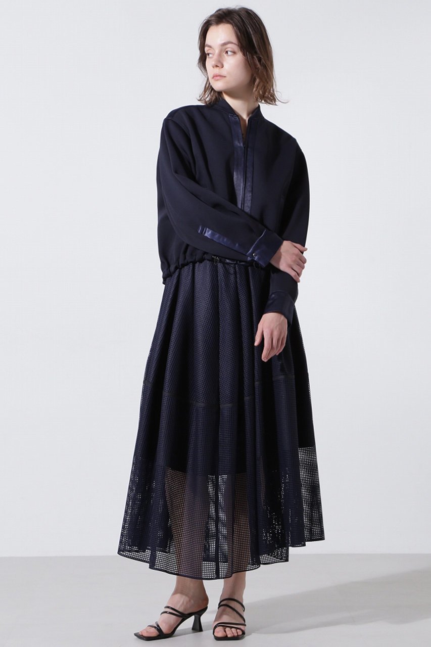 【ヒューエルミュージアム/hueLe Museum】の【hLM】ジャージーブルゾン 人気、トレンドファッション・服の通販 founy(ファニー) ファッション Fashion レディースファッション Fashion for Women アウター Coat / Outerwear Collection レディースジャケット・軽アウター Jackets ブルゾンジャケット・スポーティアウター Blouson Jackets カフス Cuff Design サテン Satin, Glossy Fabric ジャケット Jacket, Outerwear バルーン Balloon, Balloon Silhouette ブルゾン Blouson, Bomber Jacket ポケット Pocket, Pocket Detail other-8|ID: prp329100004424076 ipo3291000000035003423