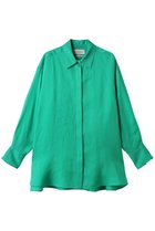 【デパリエ/DEPAREILLE】のラミーツイルレギュラーカラーシャツ 人気、トレンドファッション・服の通販 founy(ファニー) ファッション Fashion レディースファッション Fashion for Women トップス・カットソー Cut & Sew Tops シャツ・ブラウス・オフィスカジュアル Elegant Blouses & Button-Ups おすすめ Recommended / Our Picks インナー Innerwear シンプル Simple, Minimal スリーブ Sleeve, Long Sleeve / Short Sleeve ファブリック Fabric, Textile リネン Linen, Linen Fabric ロング Long, Long-Length 夏 Summer 春 Spring S/S・春夏 SS, Spring/Summer, Warm Season thumbnail グリーン|ID: prp329100004424083 ipo3291000000032857375