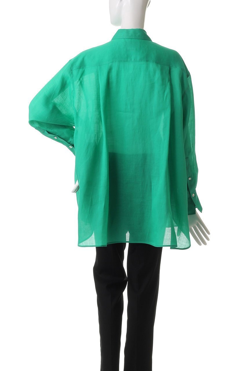 【デパリエ/DEPAREILLE】のラミーツイルレギュラーカラーシャツ 人気、トレンドファッション・服の通販 founy(ファニー) 　ファッション　Fashion　レディースファッション　Fashion for Women　トップス・カットソー　Cut & Sew Tops　シャツ・ブラウス・オフィスカジュアル　Elegant Blouses & Button-Ups　おすすめ　Recommended / Our Picks　インナー　Innerwear　シンプル　Simple, Minimal　スリーブ　Sleeve, Long Sleeve / Short Sleeve　ファブリック　Fabric, Textile　リネン　Linen, Linen Fabric　ロング　Long, Long-Length　夏　Summer　春　Spring　S/S・春夏　SS, Spring/Summer, Warm Season　other-4|ID: prp329100004424083 ipo3291000000032857399