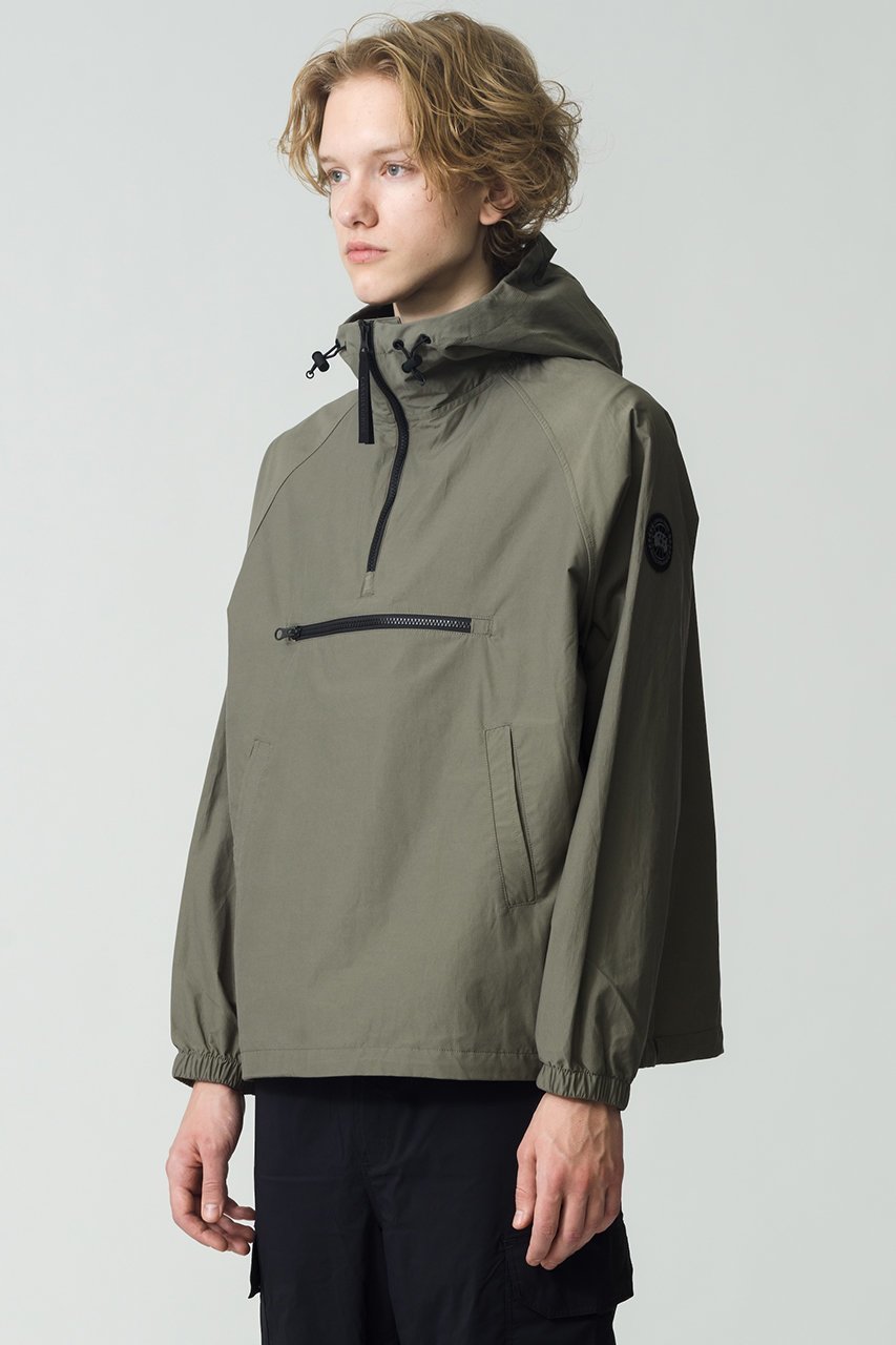 【カナダグース/CANADA GOOSE】の【MEN】2468MBA Haynes Wind Half-Zip Pullover BL ヘインズ ウィンド ハーフジップ プルオーバー 人気、トレンドファッション・服の通販 founy(ファニー) 　ファッション　Fashion　レディースファッション　Fashion for Women　トップス・カットソー　Cut & Sew Tops　カジュアルプルオーバー・ニットトップス　Pullovers & Knit Tops / Casual Pullovers　スポーツウェア　Functional & Stylish Sportswear　スポーツ アウター　Sports Outerwear / Running Jacket / Windbreaker　アウトドア　Outdoor Clothing　カフス　Cuff Design　軽量　Lightweight, Ultra Light　スタイリッシュ　Stylish, Fashionable　スポーツ　Sports, Activewear　スリーブ　Sleeve, Long Sleeve / Short Sleeve　ダイヤモンド　Diamond, Brilliant Cut　ポケット　Pocket, Pocket Detail　ユニセックス　Unisex, Genderless　リップ　Lip, Lip Motif　ビジネス 仕事 通勤　Business / Work / Commuting　other-2|ID: prp329100004424085 ipo3291000000035903716