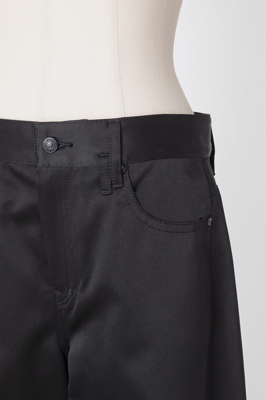 【オーヴィル/EAUVIRE】のワイドストレートパンツ 人気、トレンドファッション・服の通販 founy(ファニー) 　ファッション　Fashion　レディースファッション　Fashion for Women　パンツ　Pants & Trousers　エレガント 上品　Elegant　サテン　Satin, Glossy Fabric　シルク　Silk, 100% Silk　スタイリッシュ　Stylish, Fashionable　ストレート　Straight, Straight Cut　ダブル　Double, Double-Breasted　バランス　Balance, Style Balance　フロント　Front, Front Design　ワイド　Wide, Wide Fit　日本製　Made In Japan　other-4|ID: prp329100004424089 ipo3291000000035418756