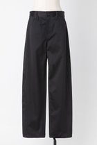 【オーヴィル/EAUVIRE】のワイドストレートパンツ ブラック|ID: prp329100004424089 ipo3291000000036225110