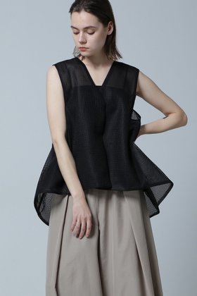 【ヒューエルミュージアム/hueLe Museum】 【hLM】メッシュジレ人気、トレンドファッション・服の通販 founy(ファニー) ファッション Fashion レディースファッション Fashion for Women アウター Coat / Outerwear Collection レディースジャケット・軽アウター Jackets シンプル Simple, Minimal ジャケット Jacket, Outerwear トレンド Trend, Trending Now ベスト Vest, Waistcoat メッシュ Mesh, Net Fabric 夏 Summer |ID:prp329100004425688