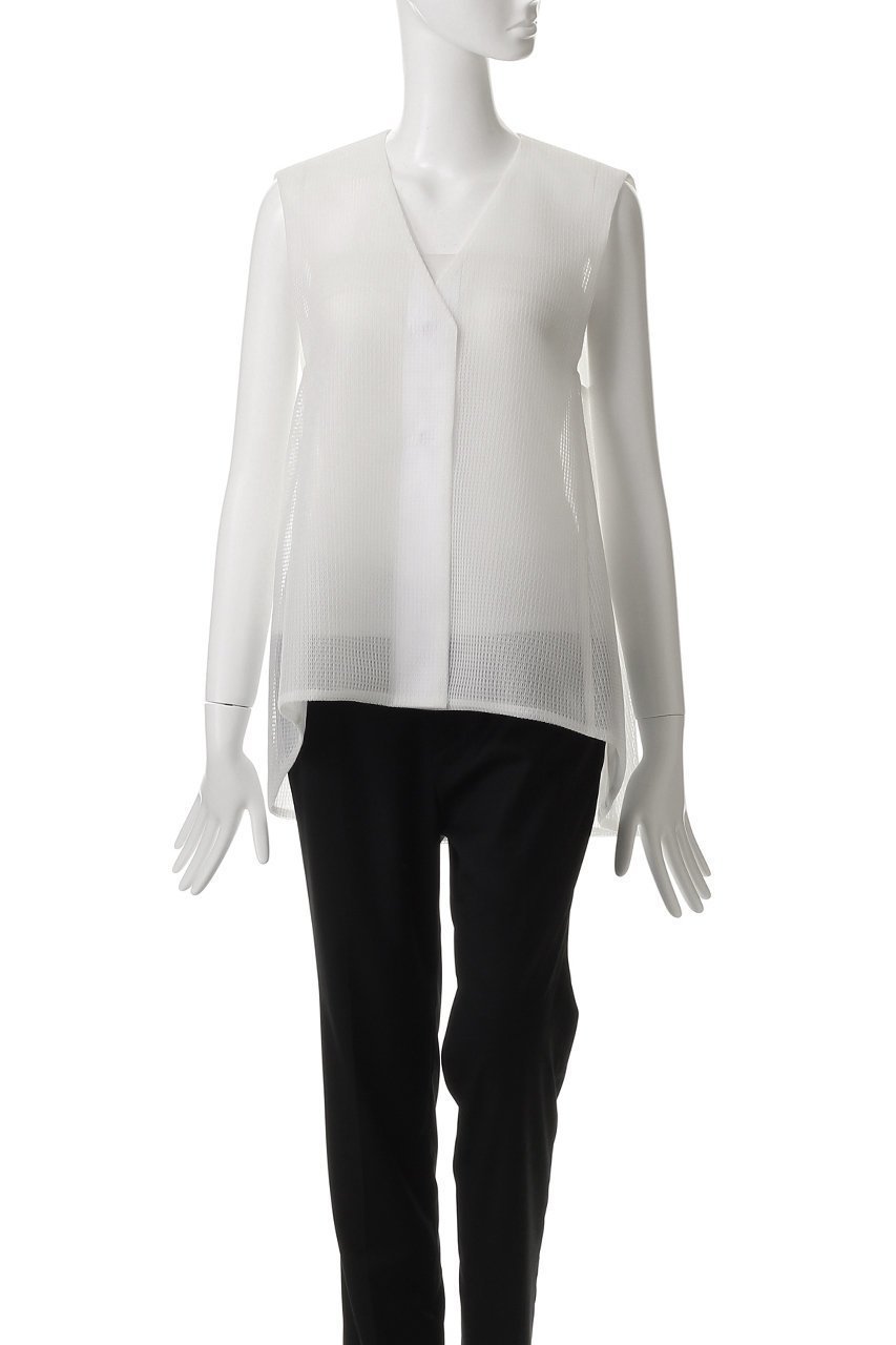 【ヒューエルミュージアム/hueLe Museum】の【hLM】メッシュジレ 人気、トレンドファッション・服の通販 founy(ファニー) 　ファッション　Fashion　レディースファッション　Fashion for Women　アウター　Coat / Outerwear Collection　レディースジャケット・軽アウター　Jackets　シンプル　Simple, Minimal　ジャケット　Jacket, Outerwear　トレンド　Trend, Trending Now　ベスト　Vest, Waistcoat　メッシュ　Mesh, Net Fabric　夏　Summer　other-2|ID: prp329100004425688 ipo3291000000035490311