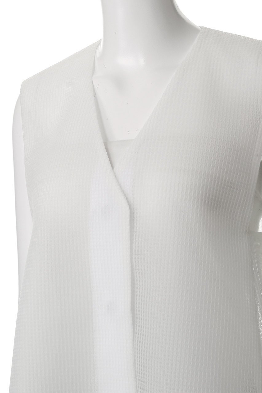 【ヒューエルミュージアム/hueLe Museum】の【hLM】メッシュジレ 人気、トレンドファッション・服の通販 founy(ファニー) 　ファッション　Fashion　レディースファッション　Fashion for Women　アウター　Coat / Outerwear Collection　レディースジャケット・軽アウター　Jackets　シンプル　Simple, Minimal　ジャケット　Jacket, Outerwear　トレンド　Trend, Trending Now　ベスト　Vest, Waistcoat　メッシュ　Mesh, Net Fabric　夏　Summer　other-5|ID: prp329100004425688 ipo3291000000035490315