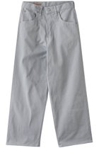 【サイ サイベーシックス/Scye SCYE BASICS】の【SCYE BASICS】ストレッチコットン ダックワイドレッグ ジーンズ スカイミスト|ID: prp329100004425695 ipo3291000000032910818
