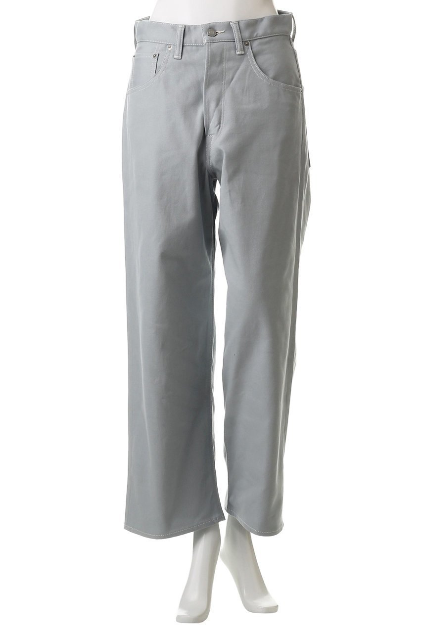 【サイ サイベーシックス/Scye SCYE BASICS】の【SCYE BASICS】ストレッチコットン ダックワイドレッグ ジーンズ 人気、トレンドファッション・服の通販 founy(ファニー) 　ファッション　Fashion　レディースファッション　Fashion for Women　パンツ　Pants & Trousers　デニムパンツ・ジーンズ・美脚デニム　Denim Jeans & Pants　ジーンズ　Jeans, Denim Pants　ストレッチ　Stretch, Stretchy Fabric　デニム　Denim, Jeans Material　other-2|ID: prp329100004425695 ipo3291000000032910820