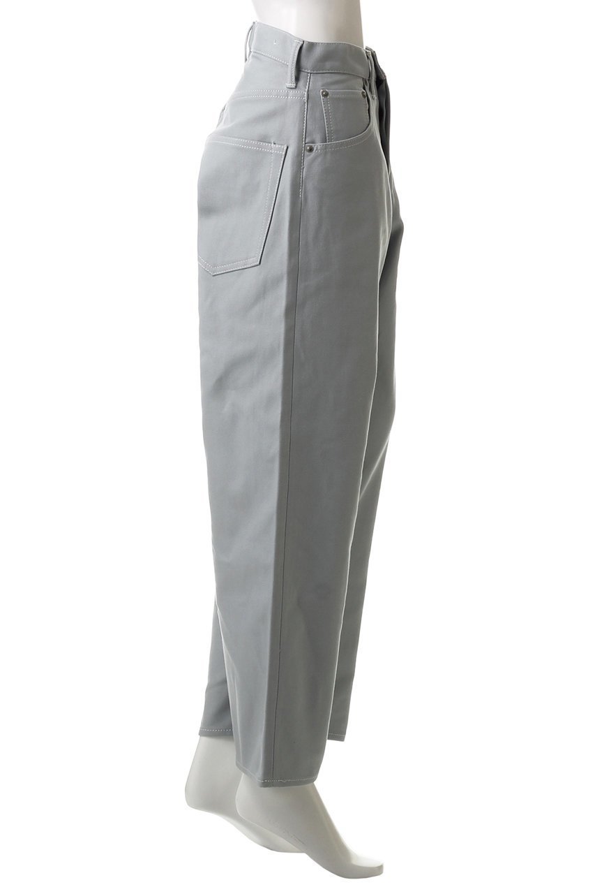 【サイ サイベーシックス/Scye SCYE BASICS】の【SCYE BASICS】ストレッチコットン ダックワイドレッグ ジーンズ 人気、トレンドファッション・服の通販 founy(ファニー) 　ファッション　Fashion　レディースファッション　Fashion for Women　パンツ　Pants & Trousers　デニムパンツ・ジーンズ・美脚デニム　Denim Jeans & Pants　ジーンズ　Jeans, Denim Pants　ストレッチ　Stretch, Stretchy Fabric　デニム　Denim, Jeans Material　other-3|ID: prp329100004425695 ipo3291000000032910822
