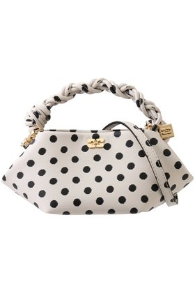 【ガニー/GANNI】のGanni Bou バッグ Mini ドットプリント 人気、トレンドファッション・服の通販 founy(ファニー) ファッション Fashion レディースファッション Fashion for Women バッグ Bags ドット Polka Dot, Dot Pattern プリント Print, Printed Pattern ポケット Pocket, Pocket Detail 夏 Summer 春 Spring S/S・春夏 SS, Spring/Summer, Warm Season |ID:prp329100004425698