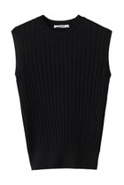 【スローン/SLOANE】の18Gワイドリブ シルク ノースリーブクルーネック ブラック|ID: prp329100004425704 ipo3291000000035820578