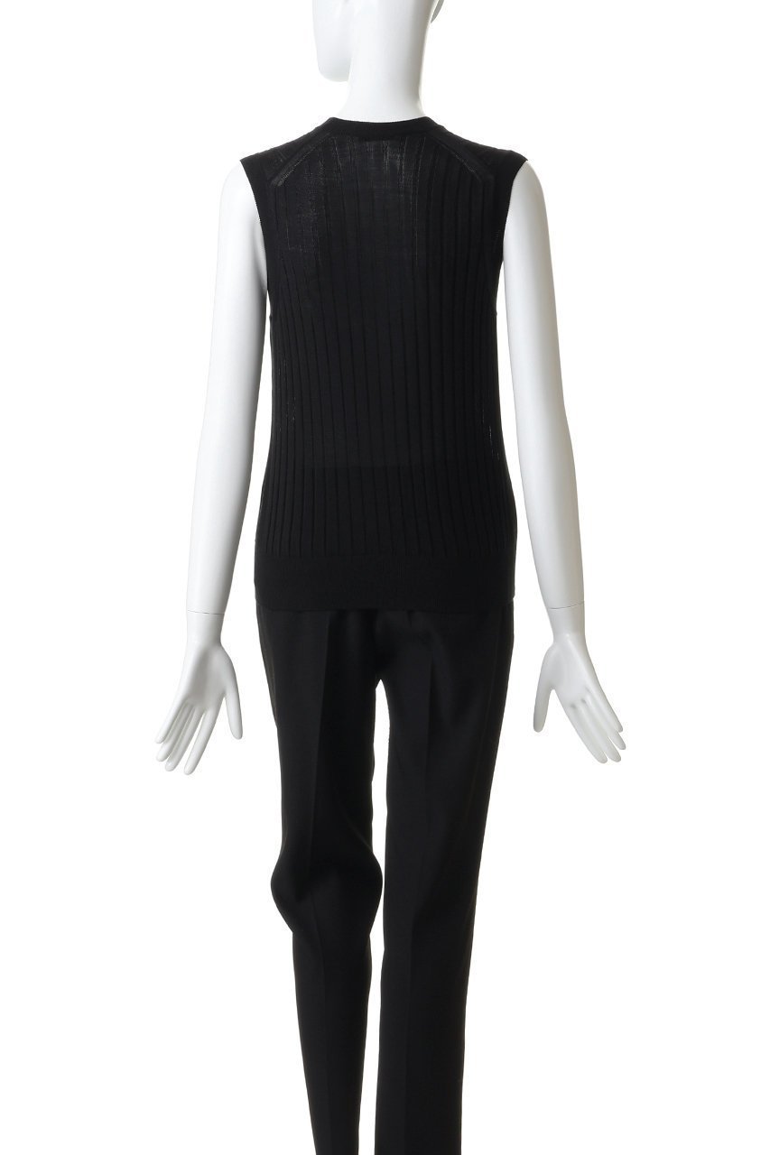 【スローン/SLOANE】の18Gワイドリブ シルク ノースリーブクルーネック 人気、トレンドファッション・服の通販 founy(ファニー) 　ファッション　Fashion　レディースファッション　Fashion for Women　トップス・カットソー　Cut & Sew Tops　ニット　Knit Tops & Sweaters　キャミソール&ノースリーブ　Camisoles & Sleeveless Tops　カジュアルプルオーバー・ニットトップス　Pullovers & Knit Tops / Casual Pullovers　なめらか　Smooth, Silky Texture　シルク　Silk, 100% Silk　ワイドリブ　Wide Rib, Wide Ribbed Knit　エレガント 上品　Elegant　新作・新入荷　New Arrivals / New In　other-4|ID: prp329100004425704 ipo3291000000035820584