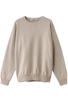 【スローン/SLOANE】の【UNISEX】7G天竺 コットン クルーネック ライトベージュ|ID: prp329100004425707 ipo3291000000032940417