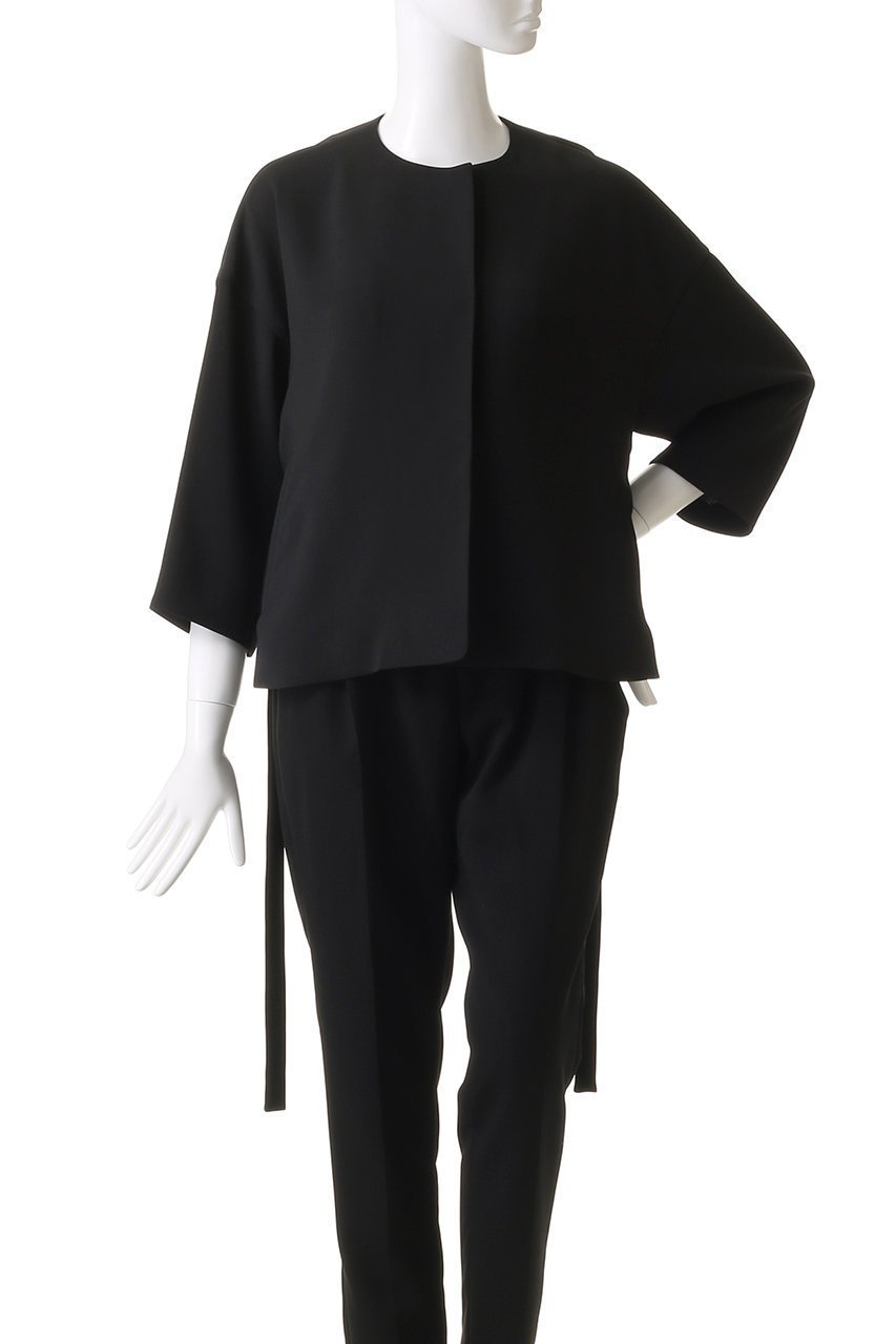 【アドーア/ADORE】のライトストレッチジャケット 人気、トレンドファッション・服の通販 founy(ファニー) 　ファッション　Fashion　レディースファッション　Fashion for Women　アウター　Coat / Outerwear Collection　レディースジャケット・軽アウター　Jackets　おすすめ　Recommended / Our Picks　シンプル　Simple, Minimal　ジャケット　Jacket, Outerwear　セットアップ　Set-Up, Coordinated Outfit　フロント　Front, Front Design　ペプラム　Peplum, Flared Hem　ランダム　Random, Irregular　other-2|ID: prp329100004425709 ipo3291000000036134280