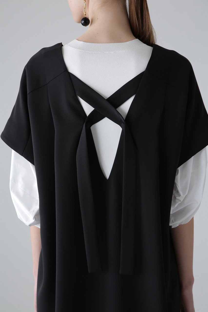 【アドーア/ADORE】のライトストレッチワンピース 人気、トレンドファッション・服の通販 founy(ファニー) 　ファッション　Fashion　レディースファッション　Fashion for Women　ワンピース　Dresses　チュニック　Tunic Tops & Dresses　シンプル　Simple, Minimal　チュニック　Tunic, Long Top　ラップ　Wrap, Wrap Design　other-7|ID: prp329100004425710 ipo3291000000033725221