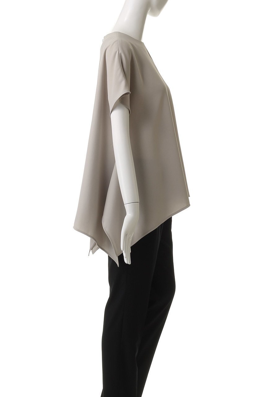 【アドーア/ADORE】のライトストレッチブラウス 人気、トレンドファッション・服の通販 founy(ファニー) 　ファッション　Fashion　レディースファッション　Fashion for Women　トップス・カットソー　Cut & Sew Tops　シャツ・ブラウス・オフィスカジュアル　Elegant Blouses & Button-Ups　ショート　Short, Short Length　シンプル　Simple, Minimal　ストレッチ　Stretch, Stretchy Fabric　スリーブ　Sleeve, Long Sleeve / Short Sleeve　セットアップ　Set-Up, Coordinated Outfit　フォルム　Silhouette, Form　other-3|ID: prp329100004425712 ipo3291000000035822728