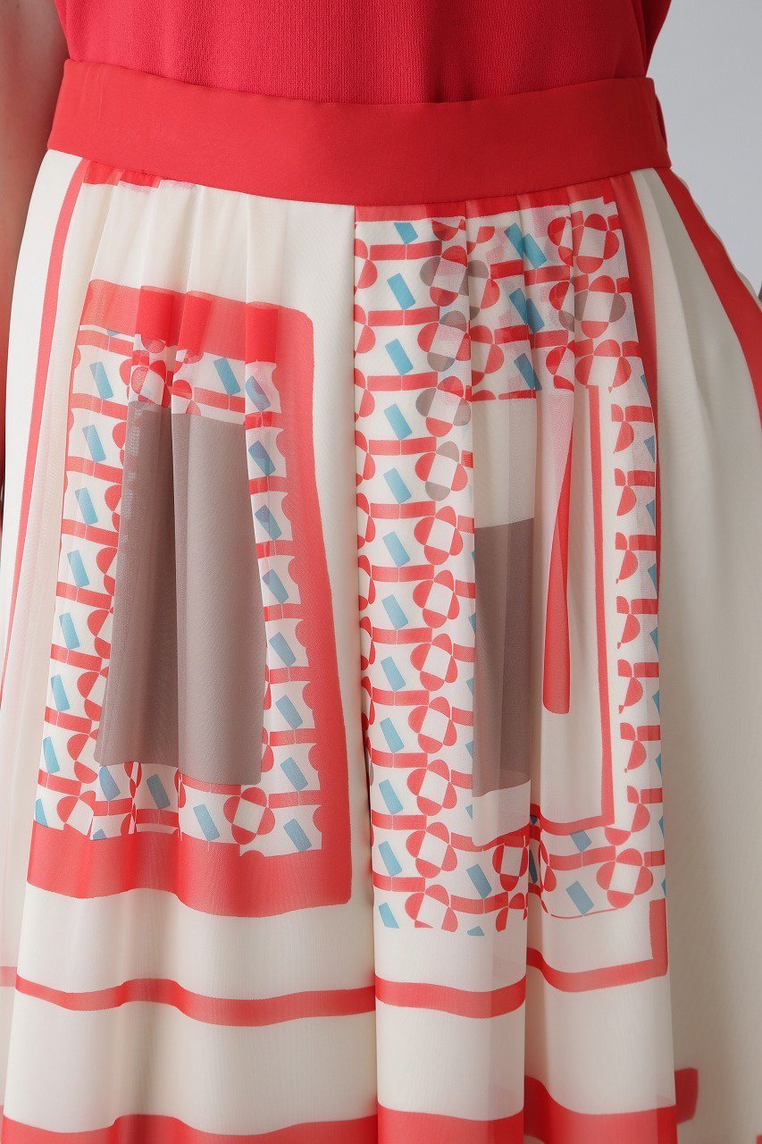 【アドーア/ADORE】のメディタラニアンプリントパンツ 人気、トレンドファッション・服の通販 founy(ファニー) 　ファッション　Fashion　レディースファッション　Fashion for Women　パンツ　Pants & Trousers　エアリー　Airy Texture　キュロット　Culottes, Wide Shorts　シフォン　Chiffon, Lightweight Fabric　スカーフ　Scarf, Neckwear　スリット　Slit, Slit Detail　モチーフ　Motif, Design Theme　再入荷　Restock / Back in Stock　無地　Plain, Solid Color　other-3|ID: prp329100004425714 ipo3291000000034990101