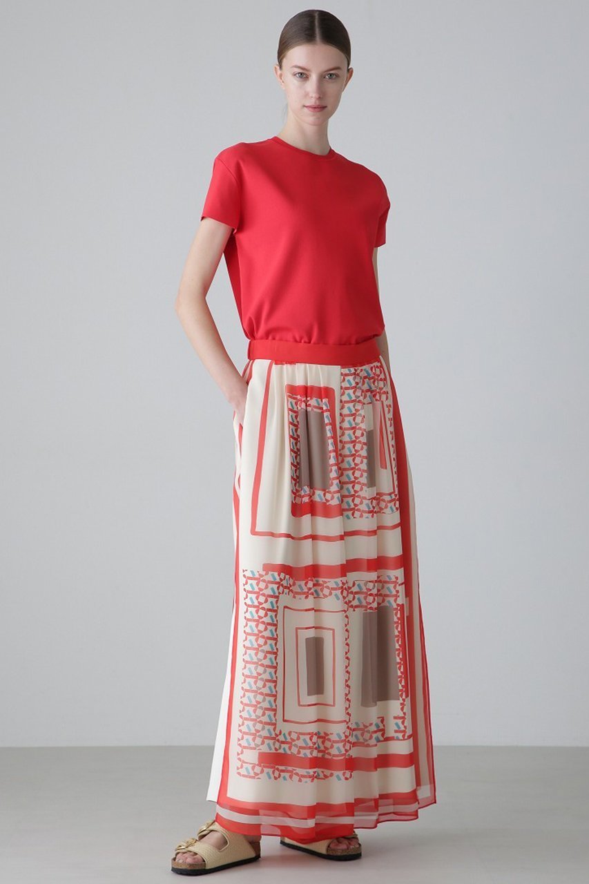 【アドーア/ADORE】のメディタラニアンプリントパンツ 人気、トレンドファッション・服の通販 founy(ファニー) 　ファッション　Fashion　レディースファッション　Fashion for Women　パンツ　Pants & Trousers　エアリー　Airy Texture　キュロット　Culottes, Wide Shorts　シフォン　Chiffon, Lightweight Fabric　スカーフ　Scarf, Neckwear　スリット　Slit, Slit Detail　モチーフ　Motif, Design Theme　無地　Plain, Solid Color　other-6|ID: prp329100004425714 ipo3291000000035783617