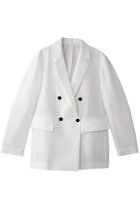 【アドーア/ADORE】のドビーメッシュジャケット 人気、トレンドファッション・服の通販 founy(ファニー) ファッション Fashion レディースファッション Fashion for Women アウター Coat / Outerwear Collection レディースジャケット・軽アウター Jackets クラシック Classic, Timeless Style ジャケット Jacket, Outerwear セットアップ Set-Up, Coordinated Outfit ダブル Double, Double-Breasted パターン Pattern, Design Print フォルム Silhouette, Form フロント Front, Front Design メッシュ Mesh, Net Fabric モダン Modern, Contemporary 今季 This Season, Current Season 再入荷 Restock / Back in Stock thumbnail ホワイト|ID: prp329100004425716 ipo3291000000034989169