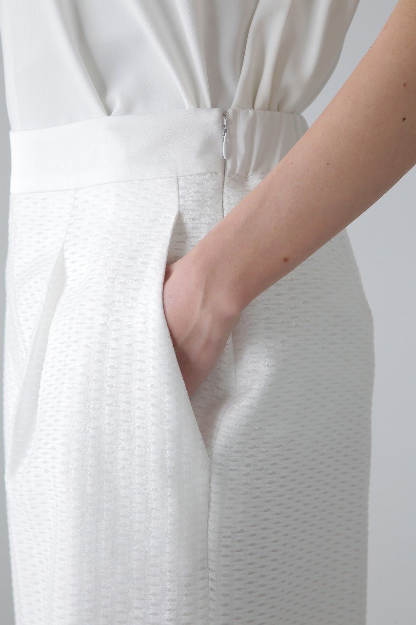 【アドーア/ADORE】のドビーメッシュパンツ 人気、トレンドファッション・服の通販 founy(ファニー) 　ファッション　Fashion　レディースファッション　Fashion for Women　パンツ　Pants & Trousers　おすすめ　Recommended / Our Picks　ジャケット　Jacket, Outerwear　ストリング　String, Drawstring　ストレート　Straight, Straight Cut　セットアップ　Set-Up, Coordinated Outfit　バランス　Balance, Style Balance　メッシュ　Mesh, Net Fabric　再入荷　Restock / Back in Stock　other-4|ID: prp329100004425717 ipo3291000000034990112