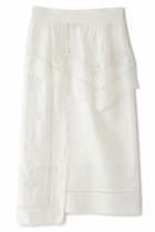 【アドーア/ADORE】のハンカチーフエンブロイダリースカート 人気、トレンドファッション・服の通販 founy(ファニー) ファッション Fashion レディースファッション Fashion for Women スカート Skirts おすすめ Recommended / Our Picks アシンメトリー Asymmetrical Style セットアップ Set-Up, Coordinated Outfit タフタ Taffeta, Structured Fabric ハンカチ Handkerchief, Hanky レース Lace, Lace Fabric ワーク Workwear, Utility Style 再入荷 Restock / Back in Stock thumbnail ホワイト|ID: prp329100004425718 ipo3291000000034989182
